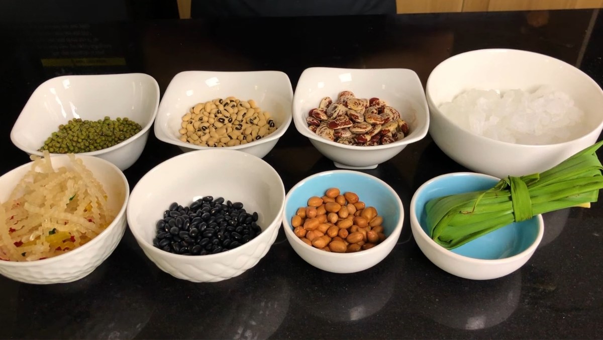 Nguyên liệu món ăn cách nấu chè thập cẩm truyền thống