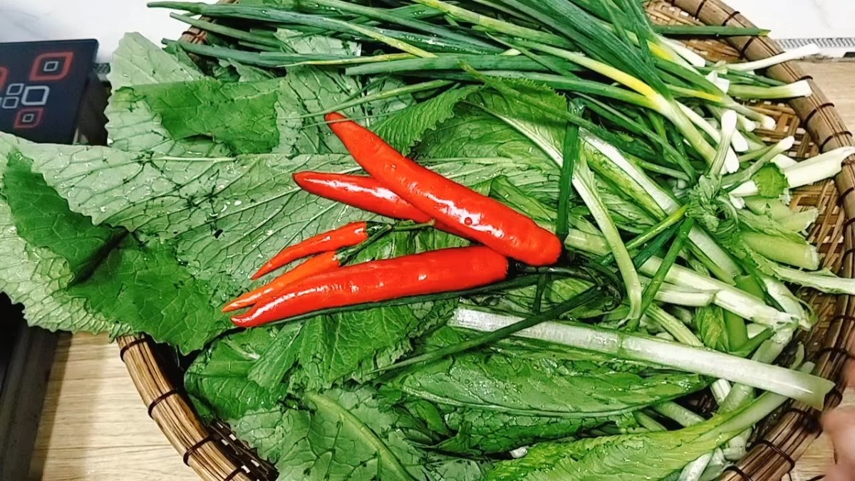 Nguyên liệu món ăn cách làm dưa muối xổi ăn ngay