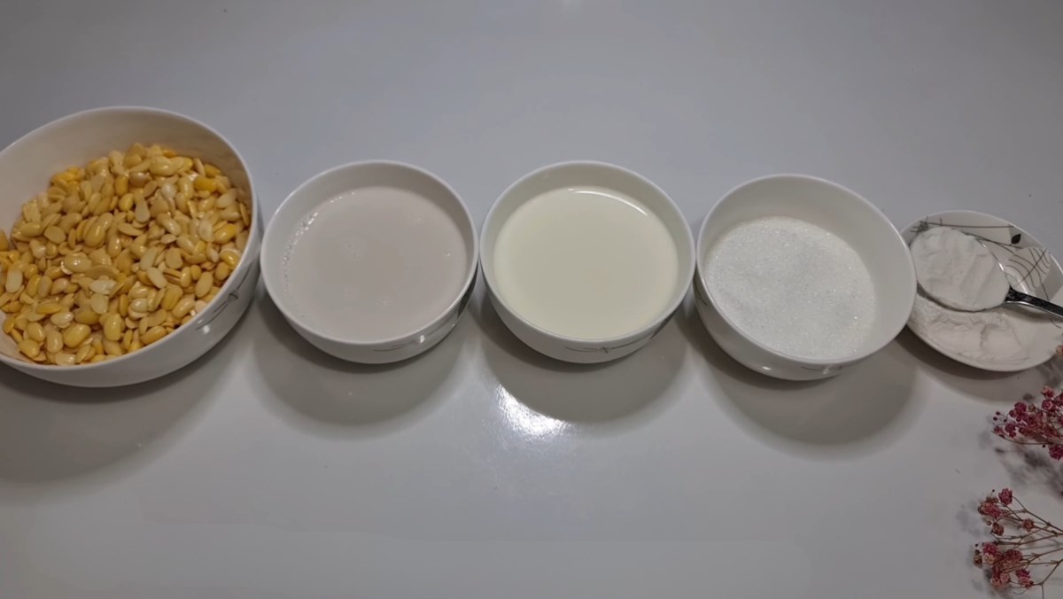 Nguyên liệu món ăn cách làm tàu hũ đá