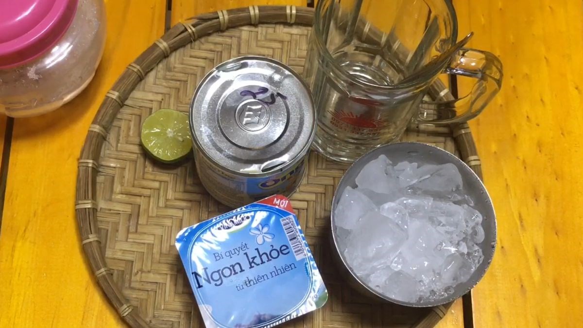 Nguyên liệu món ăn yaourt đá