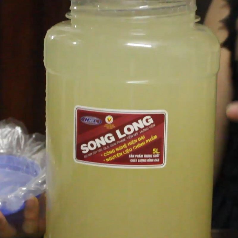 Bước 5 Thành phẩm Giấm táo mèo