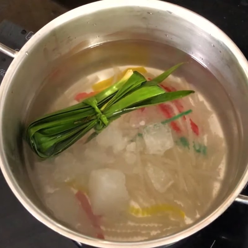 Bước 3 Nấu chè thập cẩm Chè thập cẩm truyền thống