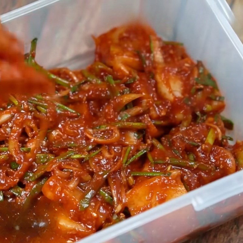 Bước 6 Bảo quản kim chi củ cải trắng Kim chi củ cải trắng