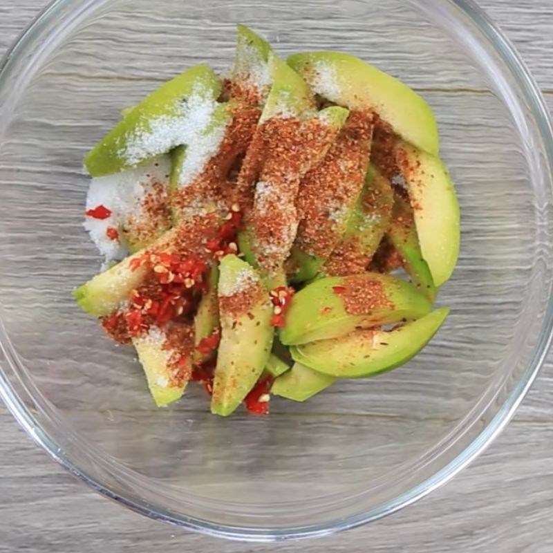 Bước 3 Trộn cóc dầm muối ớt siêu thấm vị Cóc dầm muối ớt