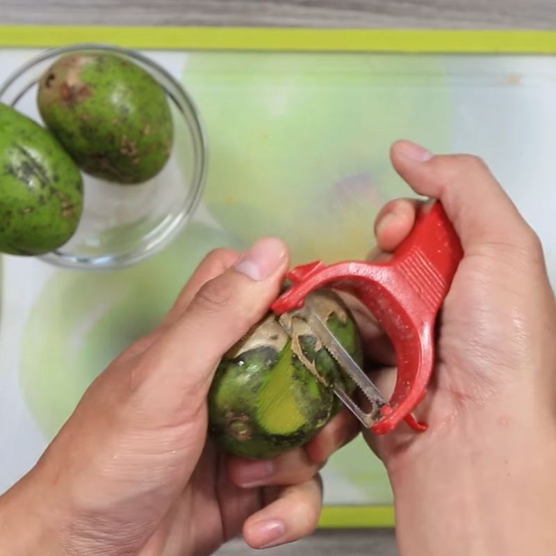 Bước 1 Sơ chế cóc Cóc dầm muối ớt