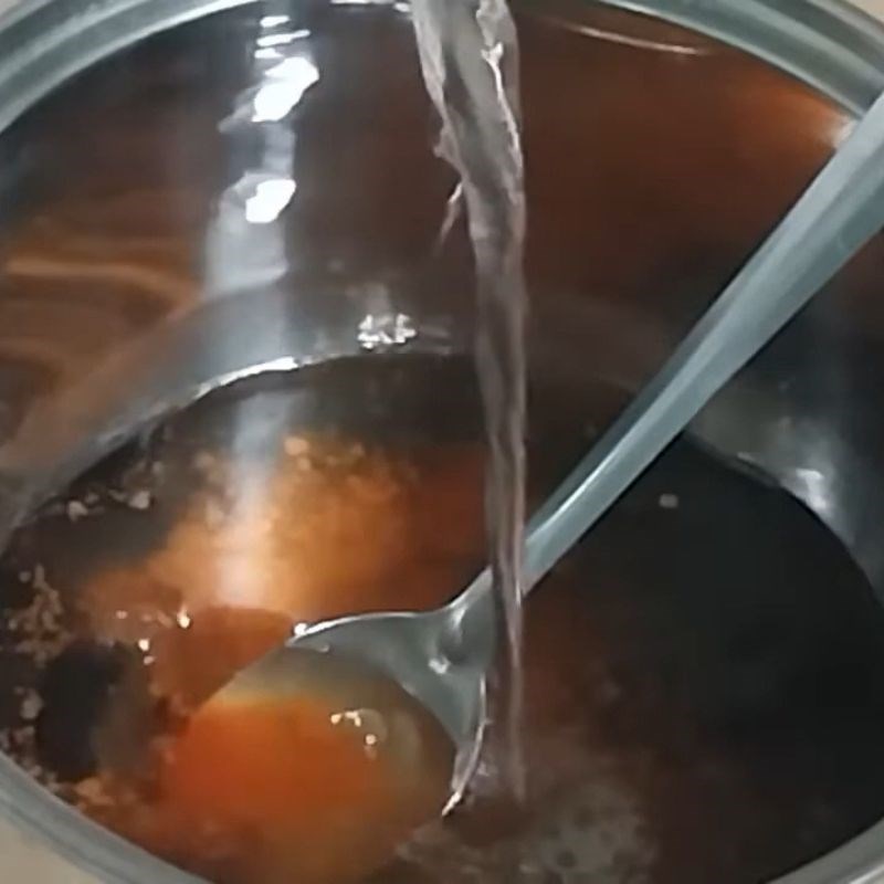 Bước 1 Chuẩn bị gia vị làm nước sốt Nước sốt bò trộn bánh tráng