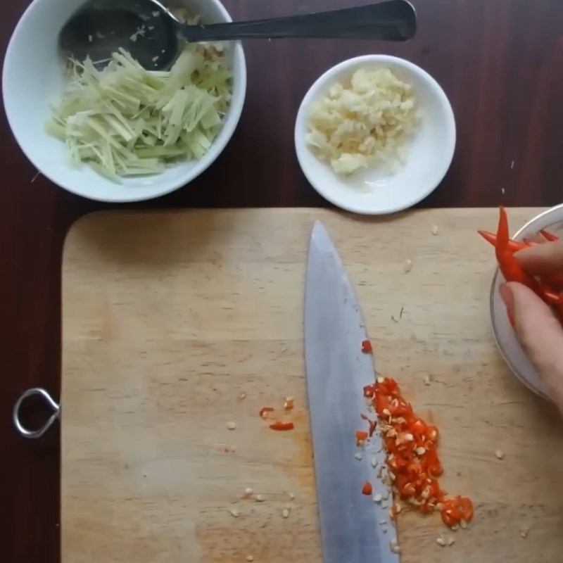 Bước 2 Chuẩn bị gia vị làm thịt lợn sấy thịt lợn sấy khô