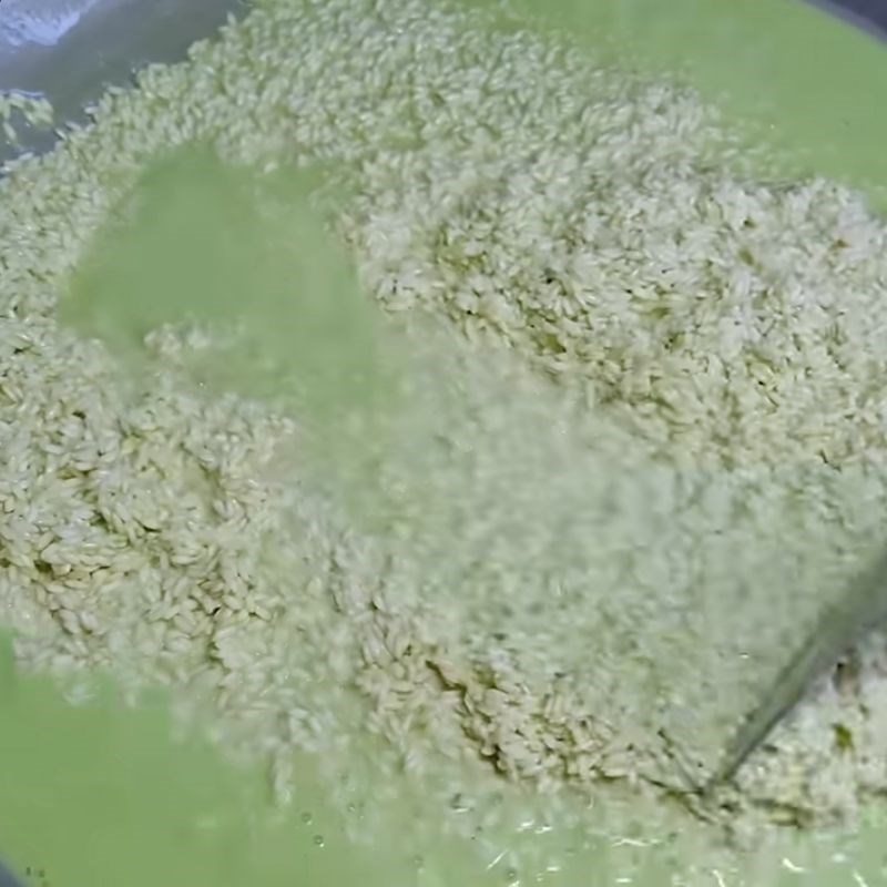 Bước 2 Chuẩn bị nếp sáp dẻo thơm Bánh tét bằng lá chuối