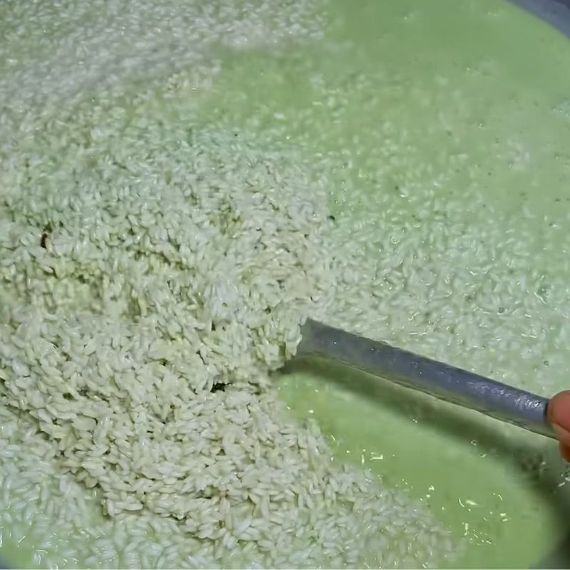 Bước 2 Chuẩn bị nếp sáp dẻo thơm Bánh tét bằng lá chuối