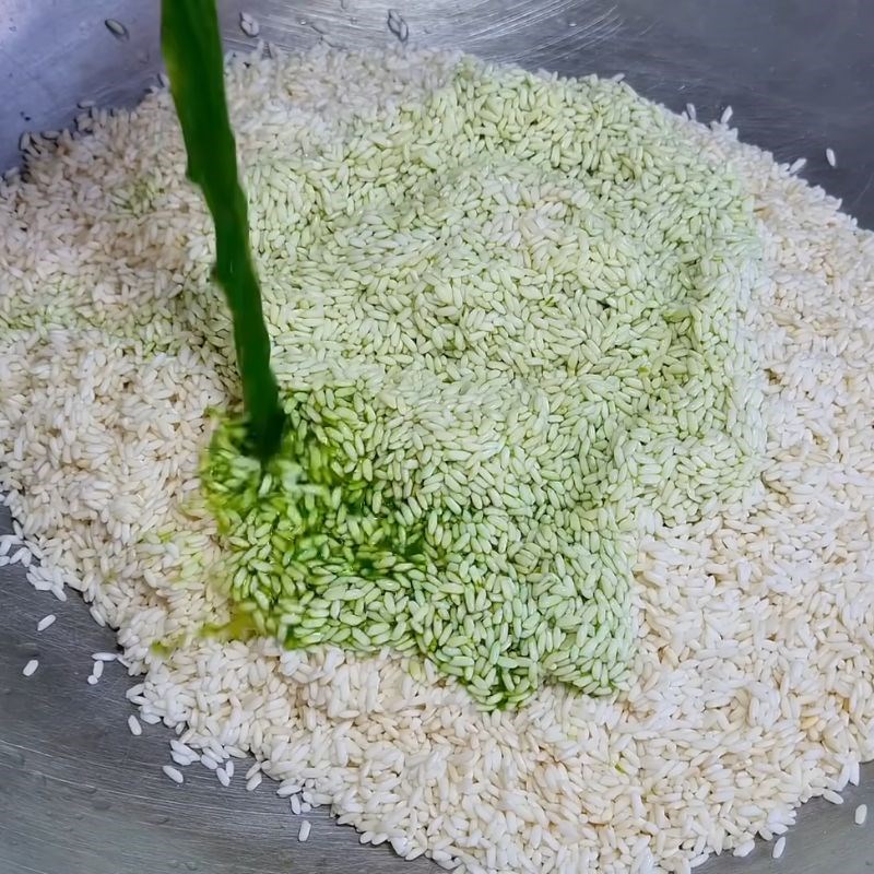 Bước 2 Chuẩn bị nếp sáp dẻo thơm Bánh tét bằng lá chuối