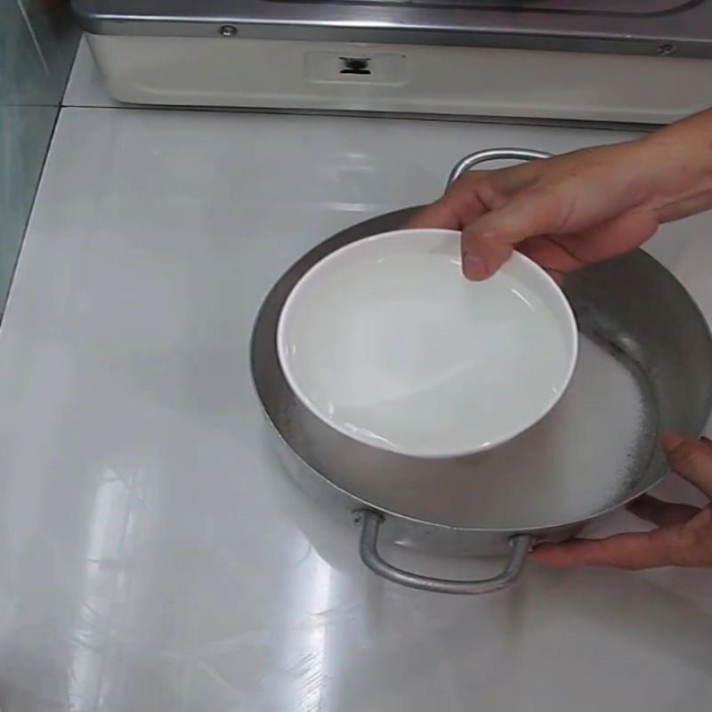 Bước 1 Chuẩn bị nguyên liệu và tỷ lệ vàng (công thức làm caramen) Caramen