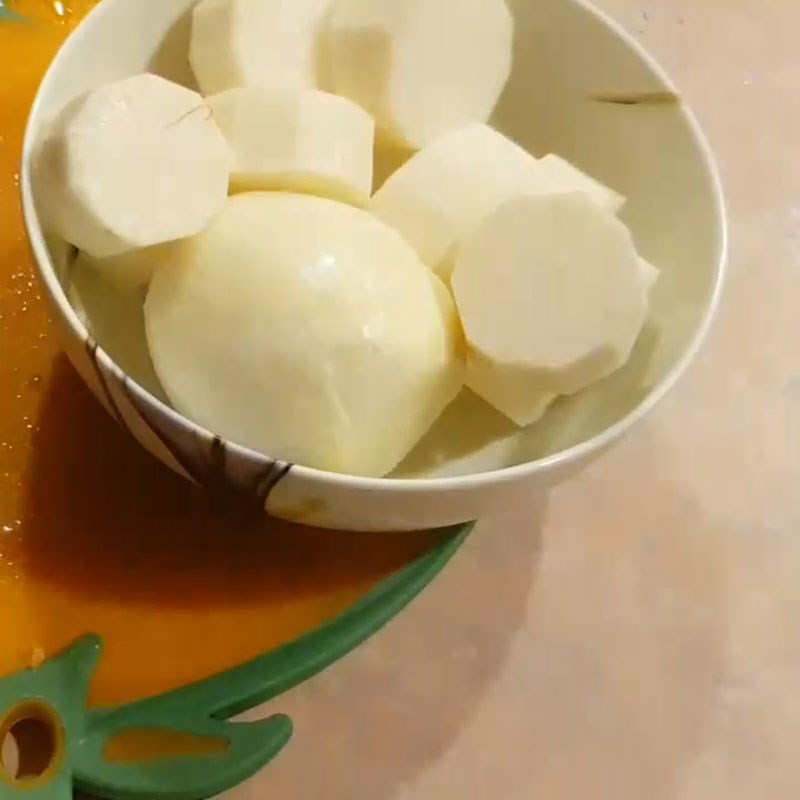 Bước 3 Chuẩn bị rau củ và gia vị nướng phở đuôi bò