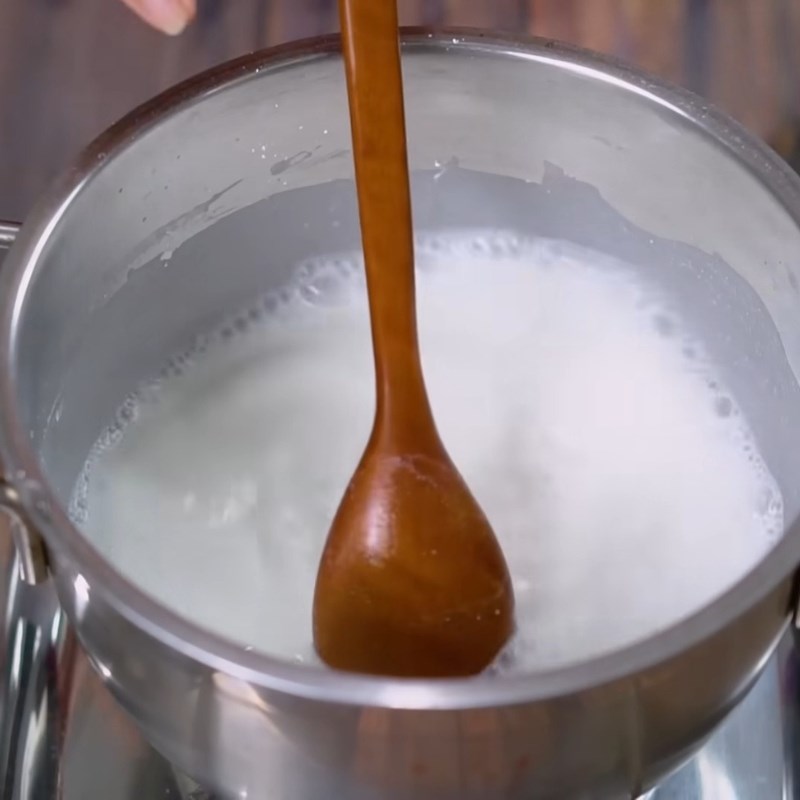 Bước 2 Chuẩn bị sốt bột nếp Kim chi củ cải trắng