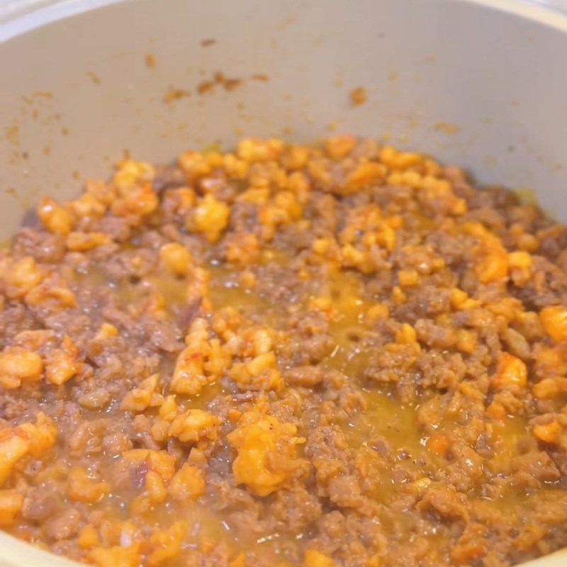 Bước 4 Chưng thịt lần 2 Mắm tép chưng tôm thịt