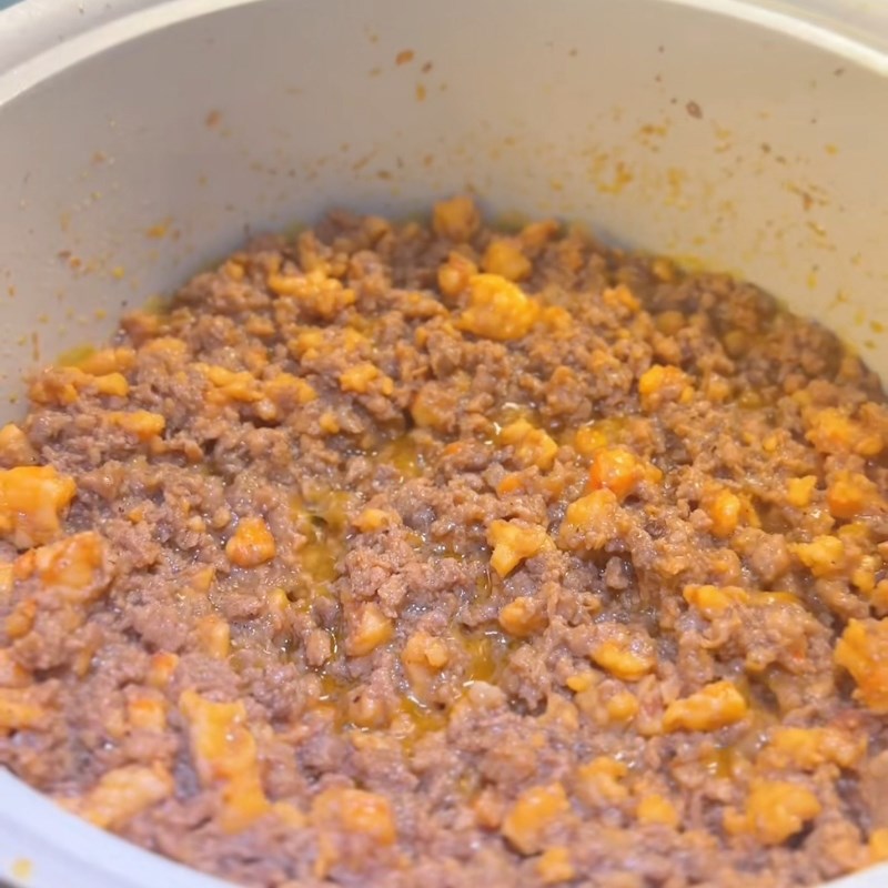 Bước 4 Chưng thịt lần 2 Mắm tép chưng tôm thịt