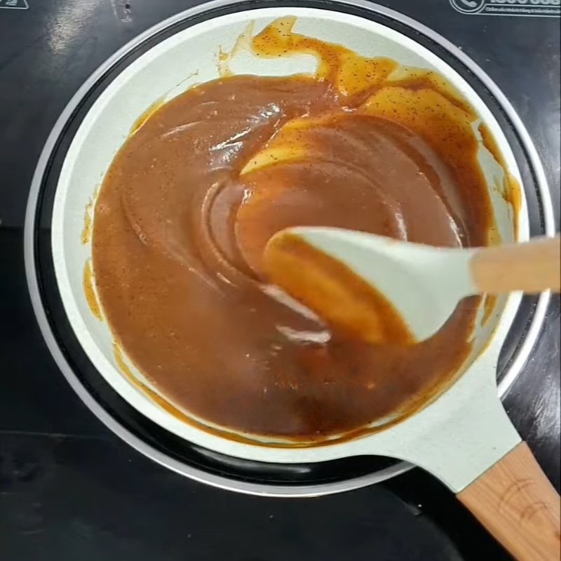 Bước 3 Cô đặc mật táo đỏ Mật táo đỏ