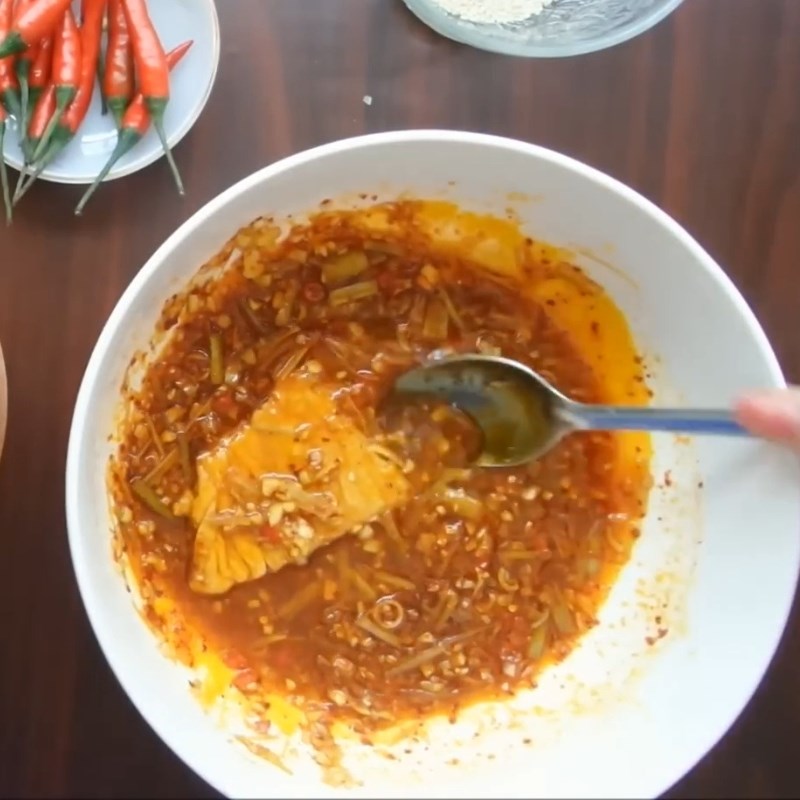 Bước 4 Giã và ướp thịt lợn sấy khô thịt lợn sấy khô