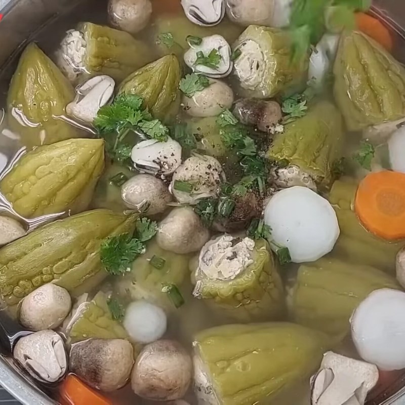 Bước 6 Hầm khổ qua Khổ qua hầm chay