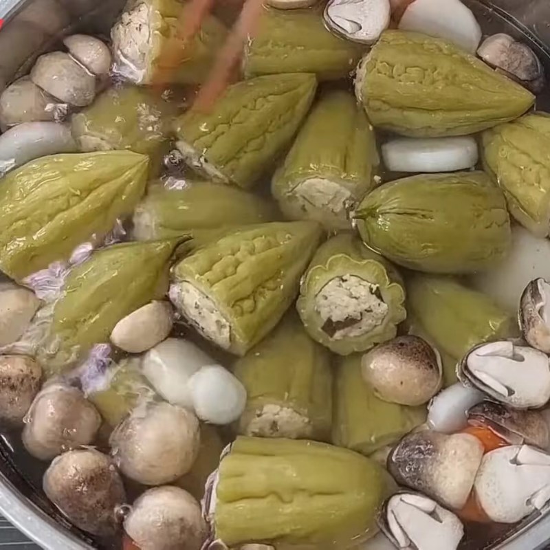 Bước 6 Hầm khổ qua Khổ qua hầm chay