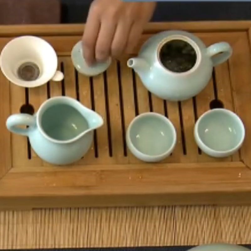 Bước 4 Hãm trà và ủ trà ô long Trà ô long