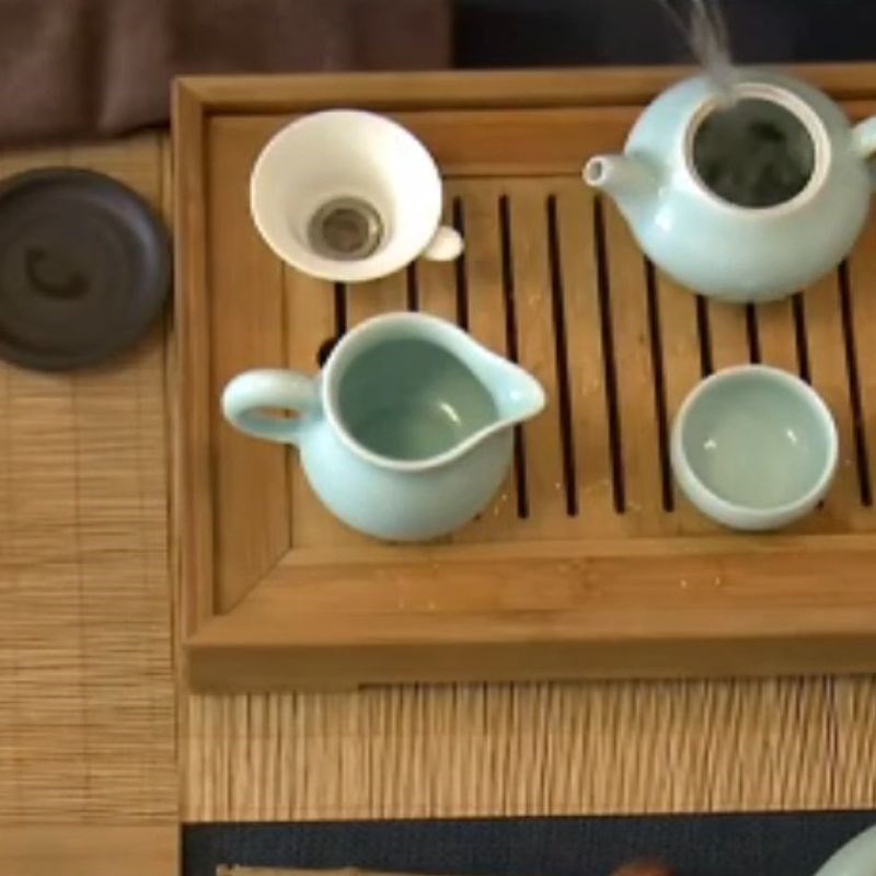 Bước 4 Hãm trà và ủ trà ô long Trà ô long