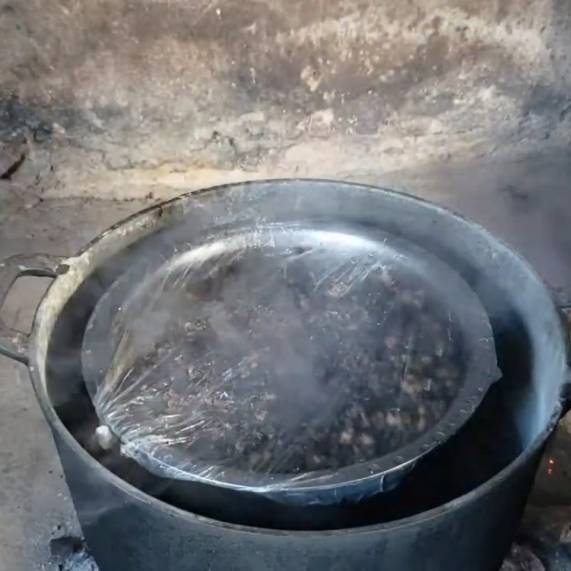 Bước 7 Hấp cách thủy món Khâu Nhục Khâu nhục Lạng Sơn