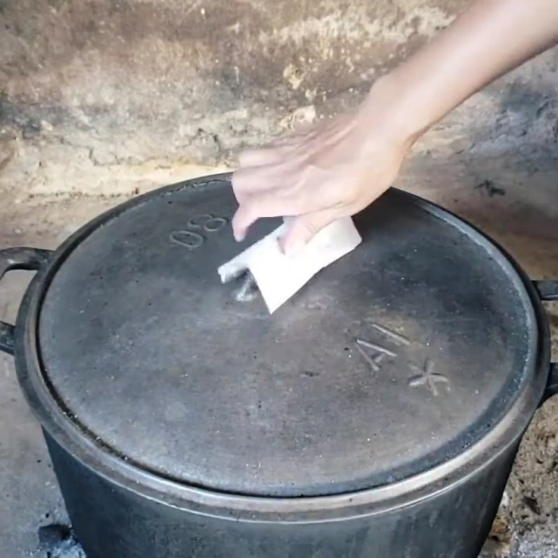 Bước 7 Hấp cách thủy món Khâu Nhục Khâu nhục Lạng Sơn