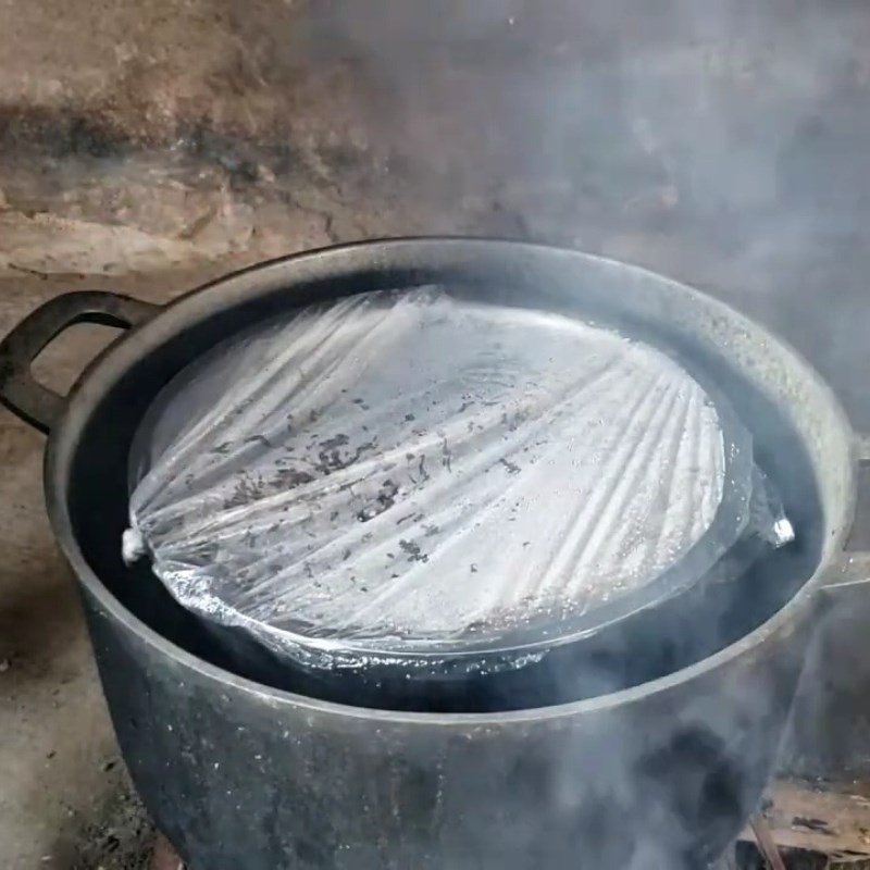 Bước 7 Hấp cách thủy món Khâu Nhục Khâu nhục Lạng Sơn