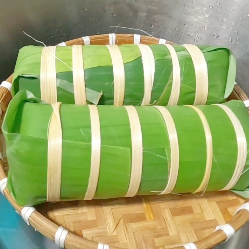 Bước 5 Hấp chả lụa Giò lụa truyền thống