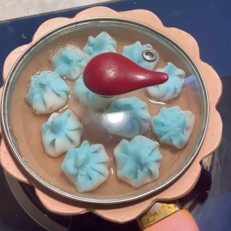 Bước 6 Hấp hoặc chiên há cảo Há cảo bằng bột mì và bột năng