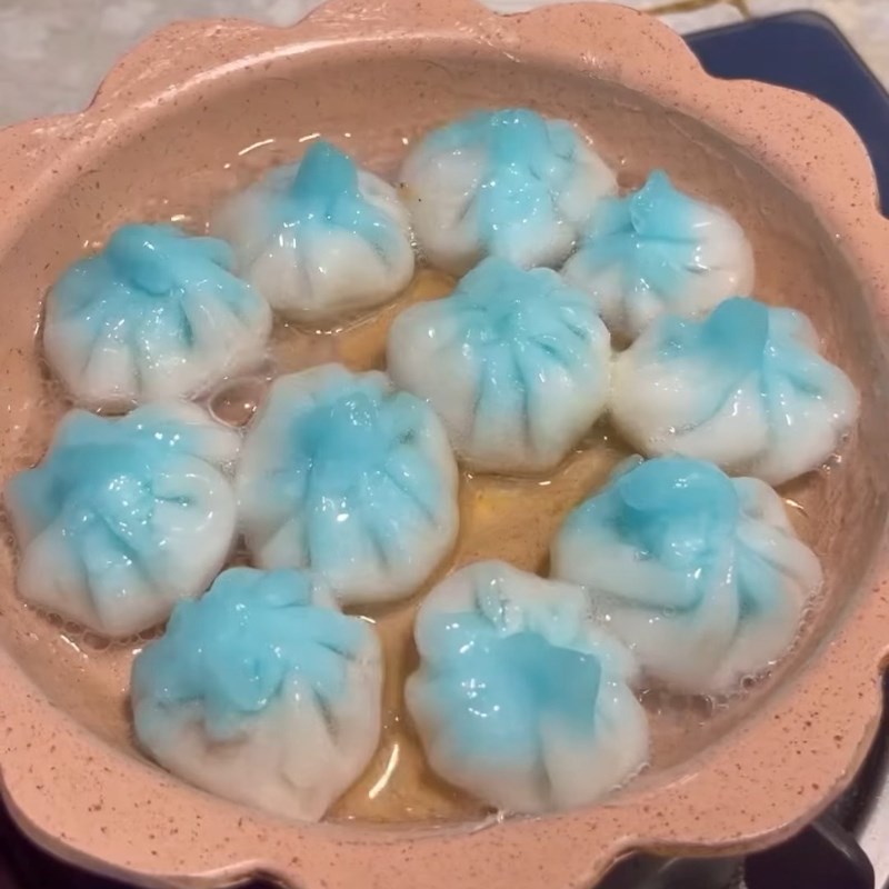 Bước 6 Hấp hoặc chiên há cảo Há cảo bằng bột mì và bột năng