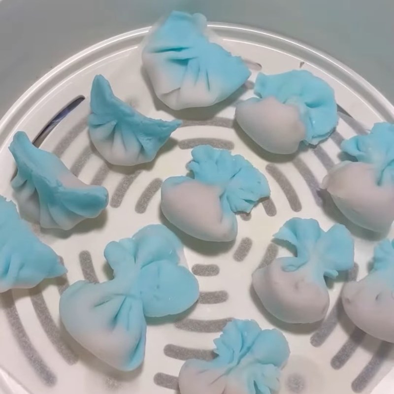 Bước 6 Hấp hoặc chiên há cảo Há cảo bằng bột mì và bột năng