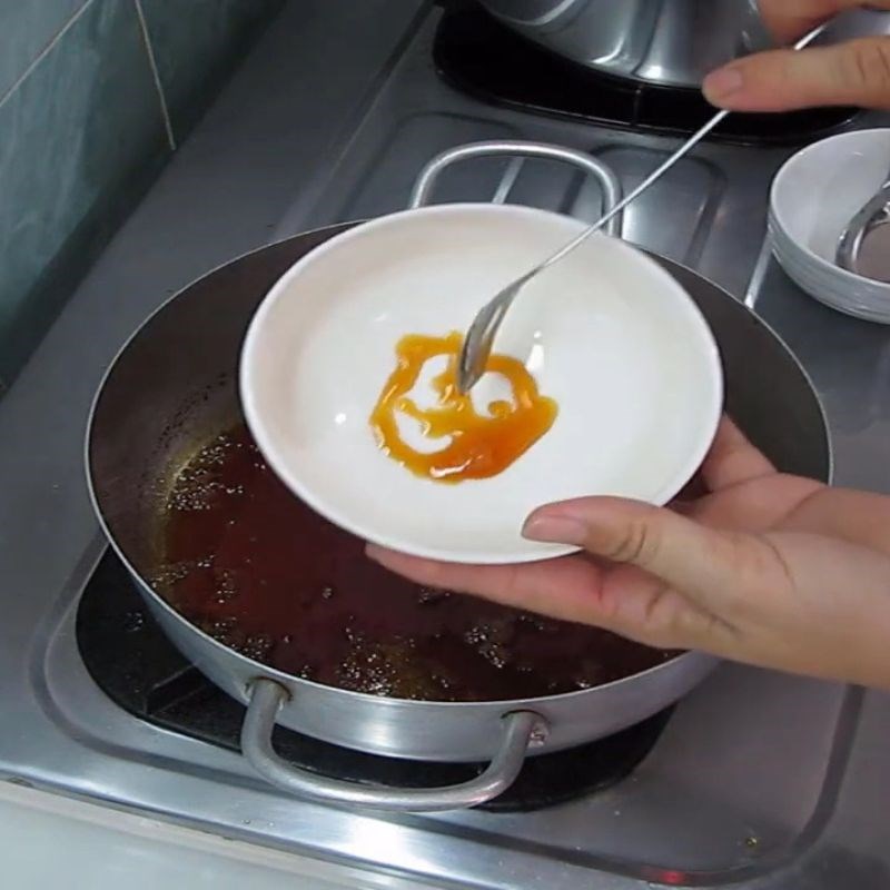 Bước 4 Hoàn thành nước đường caramen Caramen