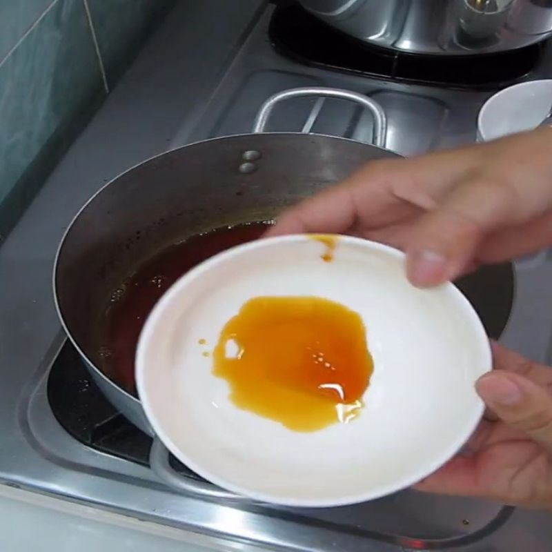 Bước 4 Hoàn thành nước đường caramen Caramen