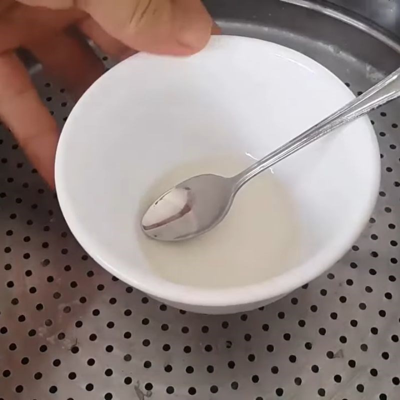 Bước 4 Hoàn thiện Gelatin và thêm chanh tươi Kem tươi tại nhà