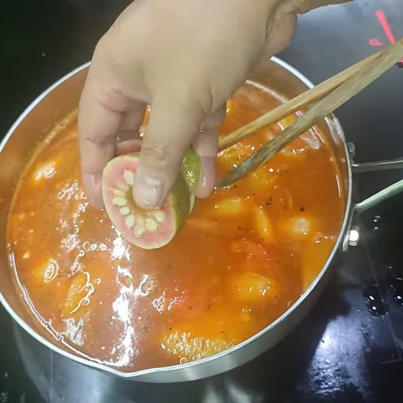 Bước 2 Hoàn thiện nồi nước lẩu Nước lẩu thập cẩm