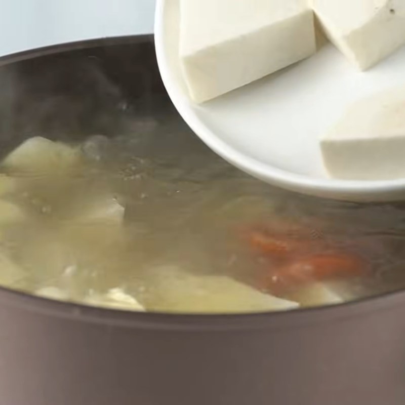 Bước 4 Hoàn thiện nước lẩu Lẩu gà miền Bắc