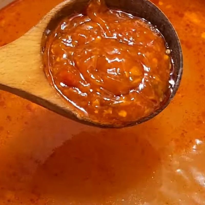 Bước 5 Hoàn thiện nước lẩu chua cay Lẩu cua Cà Mau