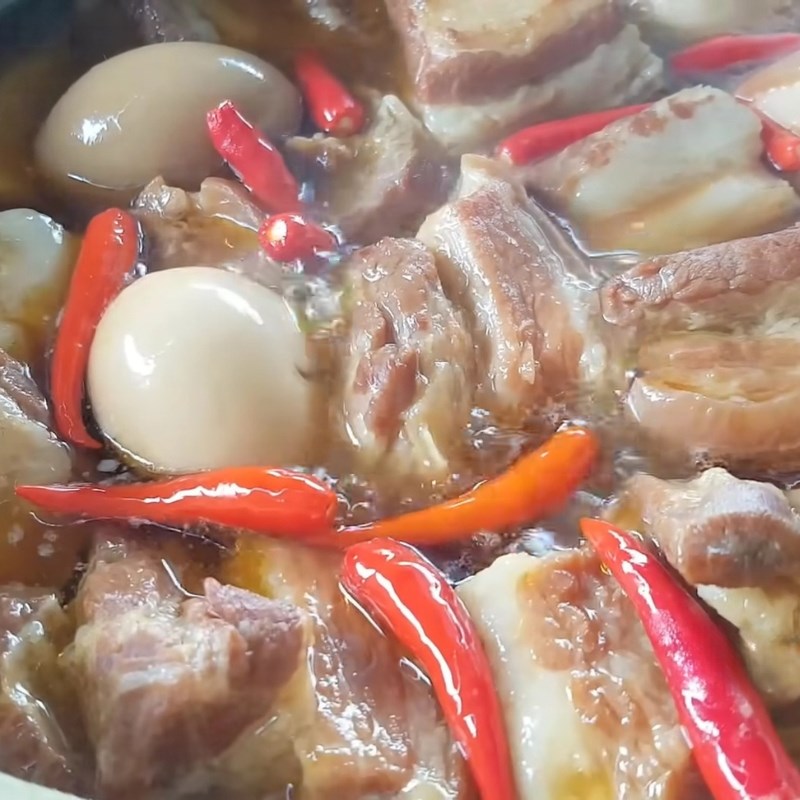 Bước 4 Kho thịt Thịt kho hột vịt