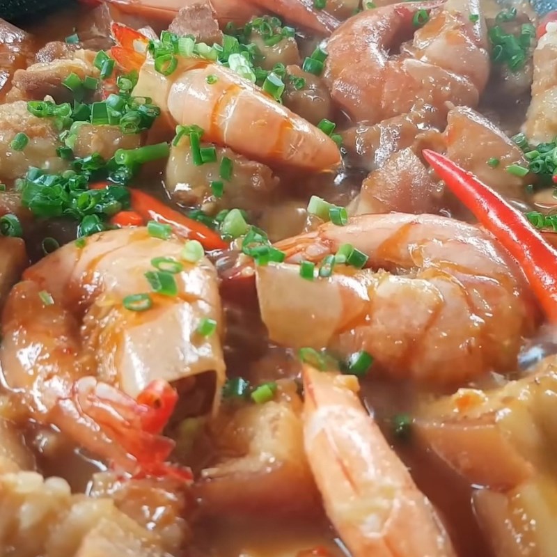 Bước 4 Kho tôm thịt Thịt kho tôm