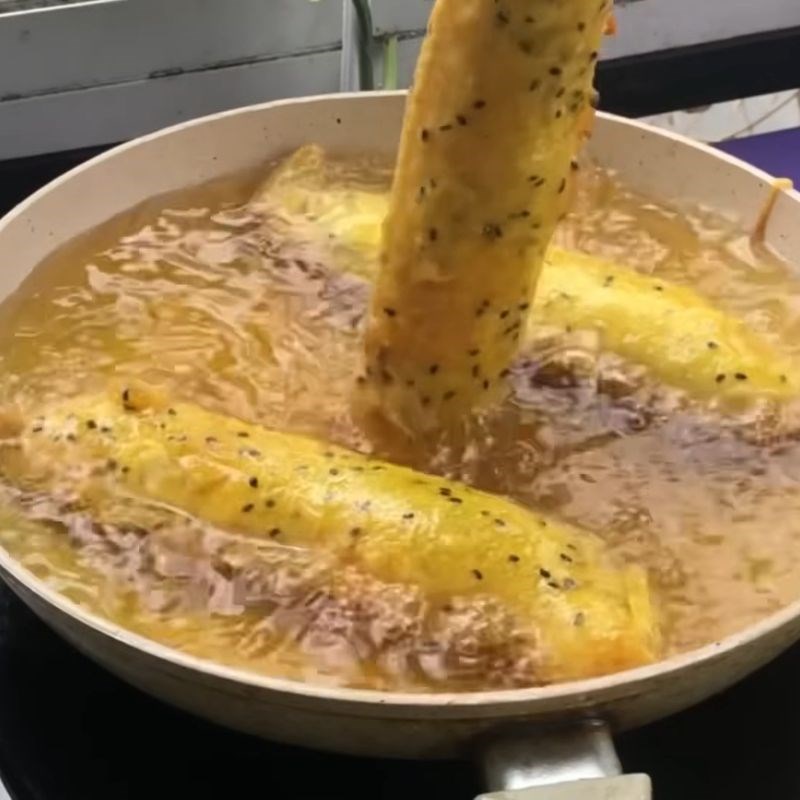 Bước 3 Kỹ thuật chiên bánh chuối giòn lâu lần 1 Bột chiên chuối giòn lâu