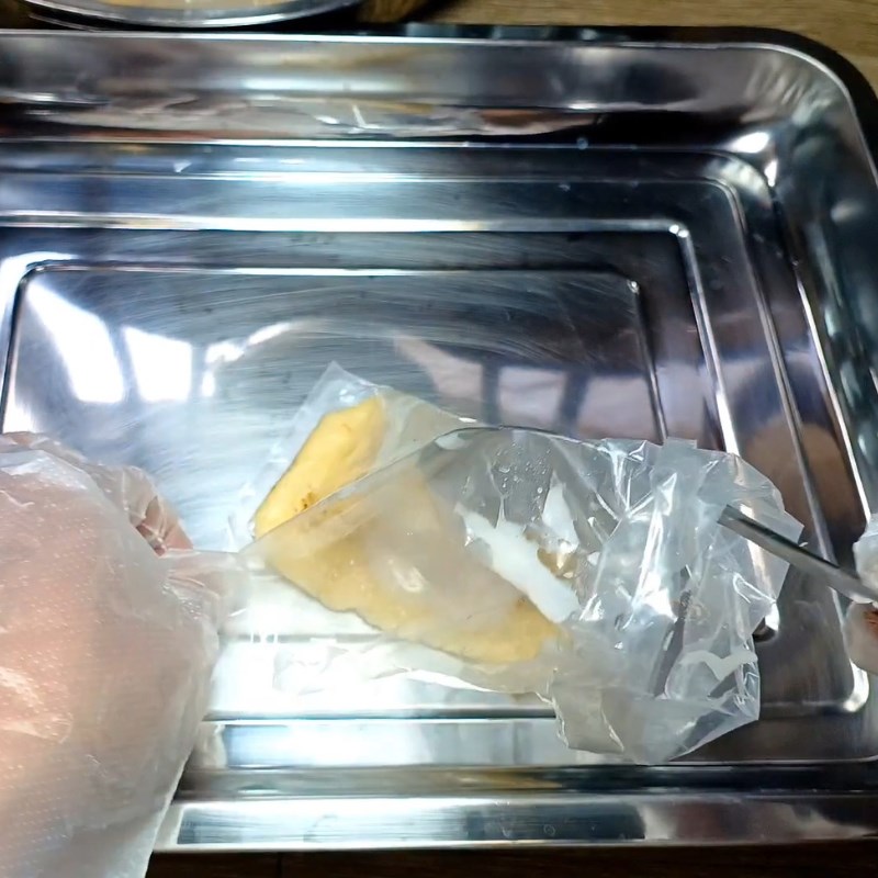 Bước 4 Làm kem chuối Kem chuối bột năng