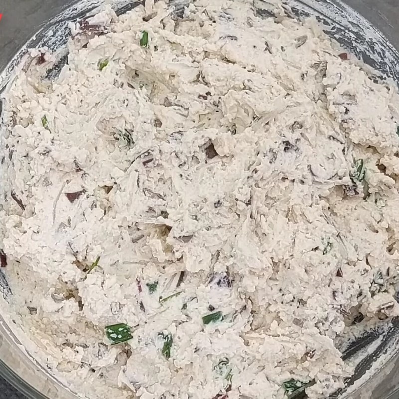 Bước 2 Làm nhân đậu phụ Khổ qua hầm chay