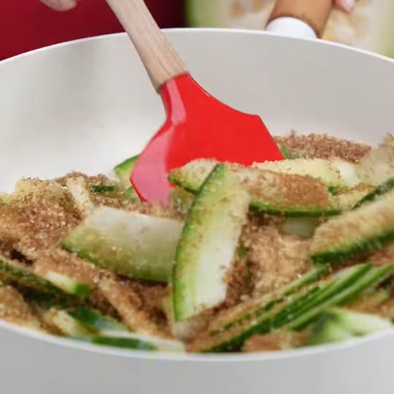 Bước 2 Làm sốt bí đao tươi Nước bí đao