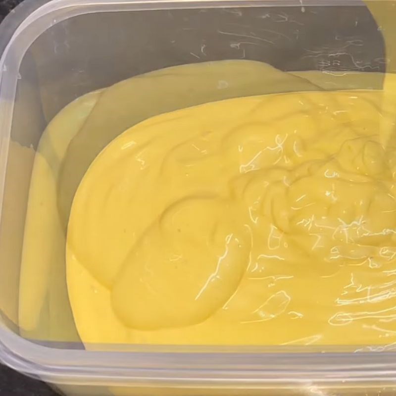 Bước 1 Làm sốt phô mai béo ngậy Sốt phô mai nướng tôm