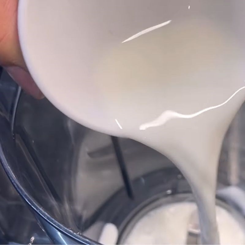 Bước 1 Làm sốt phô mai béo ngậy Sốt phô mai nướng tôm