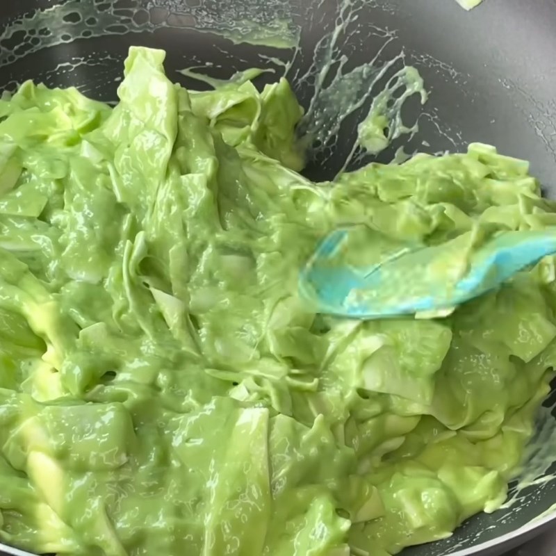 Bước 4 Lấy trùng bột Bánh khoai mì hấp