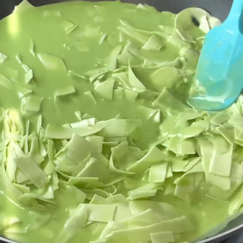 Bước 4 Lấy trùng bột Bánh khoai mì hấp