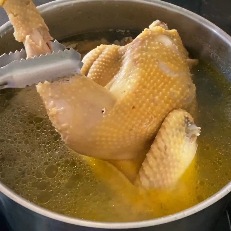 Bước 6 Nấu cháo gà nguyên con nhanh nhừ Cháo gà nguyên con