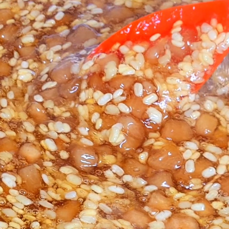 Bước 5 Nấu chè Chè cùi bưởi